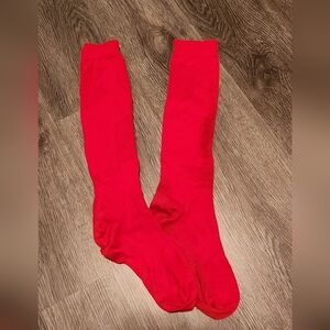 Men's Athletic Crew Socks, Red Athletic Crew Socks Reposh